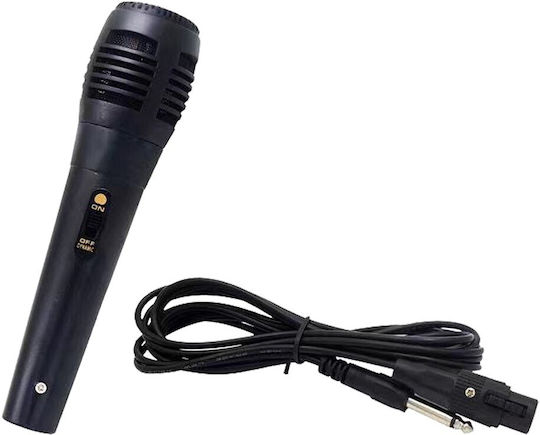 Esperanza Ηχείο Karaoke με Ενσύρματo Μικρόφωνο και Εφέ Φωτισμού EP156 Μαύρο
