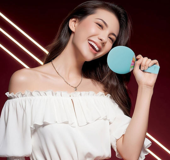 XO Μικρόφωνο Karaoke Ασύρματο BE50 Lollipop 16.003.0165 Μπλε