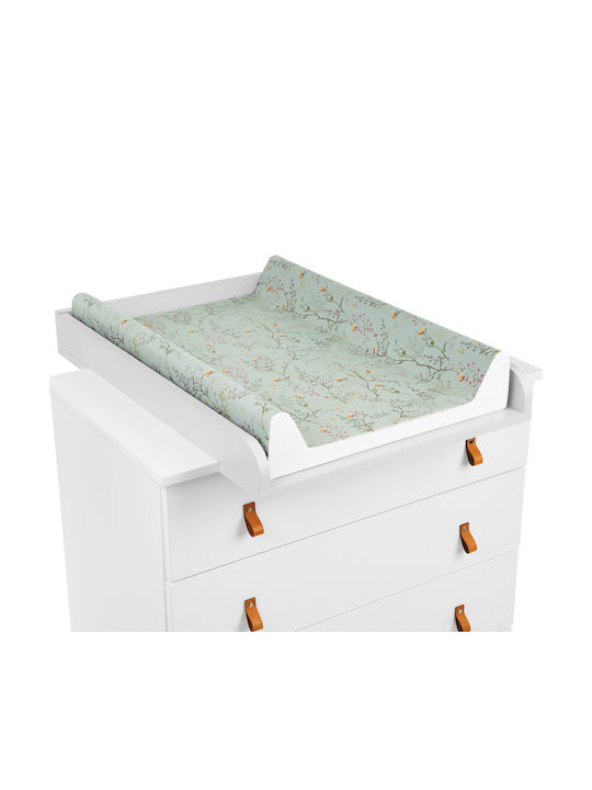 Kikka Boo Soft Changing Pad with Cover Secret Garden made of Plastic Secret Garden Green 50x70cm