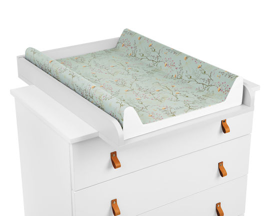 Kikka Boo Soft Changing Pad with Cover Secret Garden made of Plastic Secret Garden Green 50x70cm