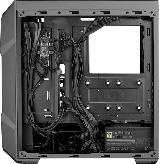 CoolerMaster TD500 MAX Gaming Midi Tower Computer Case with Side Window and RGB Lighting Gun Metal