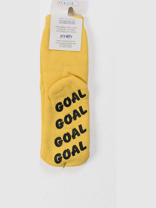 Zenith Rutschfeste Lange Kindersocken Yellow