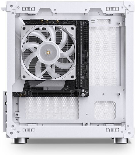 Jonsbo C6 Mini Tower Κουτί Υπολογιστή Λευκό