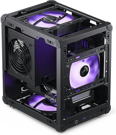 Jonsbo C6 Mini Tower Κουτί Υπολογιστή Μαύρο