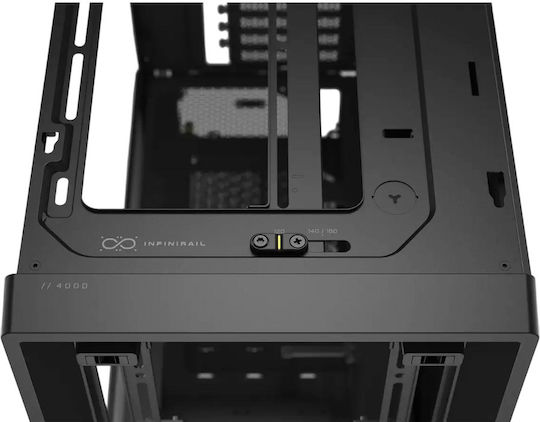 Corsair Frame 4000D RS Gaming Midi Tower Κουτί Υπολογιστή με Πλαϊνό Παράθυρο Μαύρο