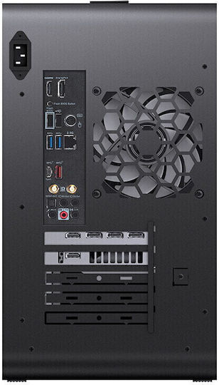 Jonsbo U4 Mini Mesh Mini Tower Κουτί Υπολογιστή Μαύρο