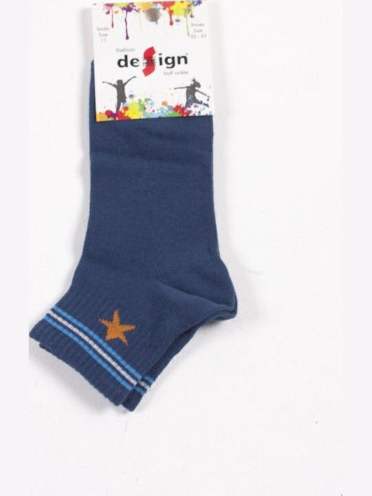 Design Letters Kids' Ankle Socks Colorful 6 Pairs