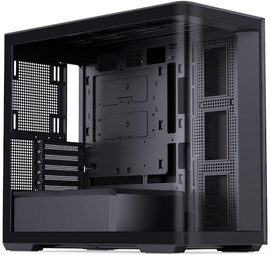 Jonsbo D300 Gaming Midi Tower Computer Case with Side Window Black