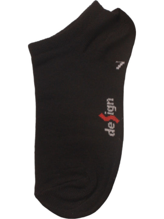 Kids' Socks Black Design Super Offer 6 Pairs Dsn3134-Black