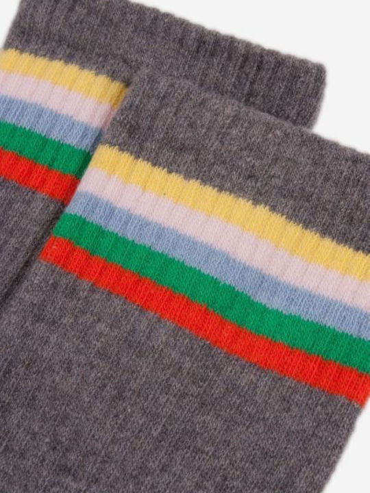 Εφηβικη Καλτσα Colorfoul Stripes Trendy Pack 4 Τεμ Πολύχρωμο