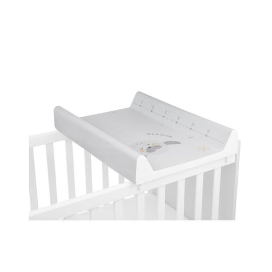 Kikka Boo Soft Changing Pad with Cover Seally Me made of Plastic Gray 50x70cm