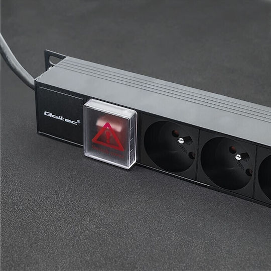 Qoltec Aluminum Pdu Rack 16a 16 X French Vertical 1.8m Translation Qoltec Aluminum Power Distribution Unit Rack 16a 16 X French Outlets Vertical 1.8m