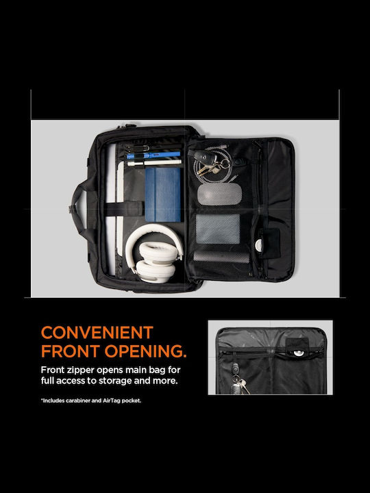 Spigen Sgp Klasden Dynamic Shield Kd300 Laptoptasche Schulter Laptop Notebook Macbook 15-16 Schwarz Afa09540