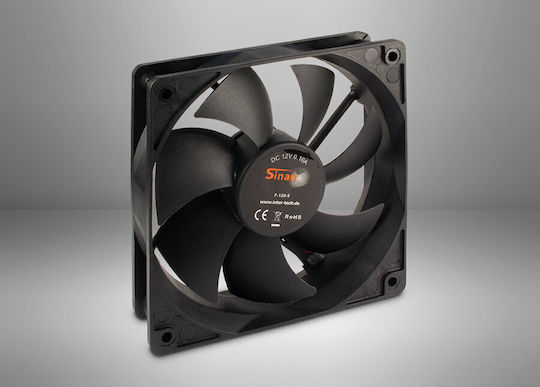 Inter-Tech F-92-S Case Fan 1500rpm 32.5cfm Without LED Lighting And 3-Pin Connection