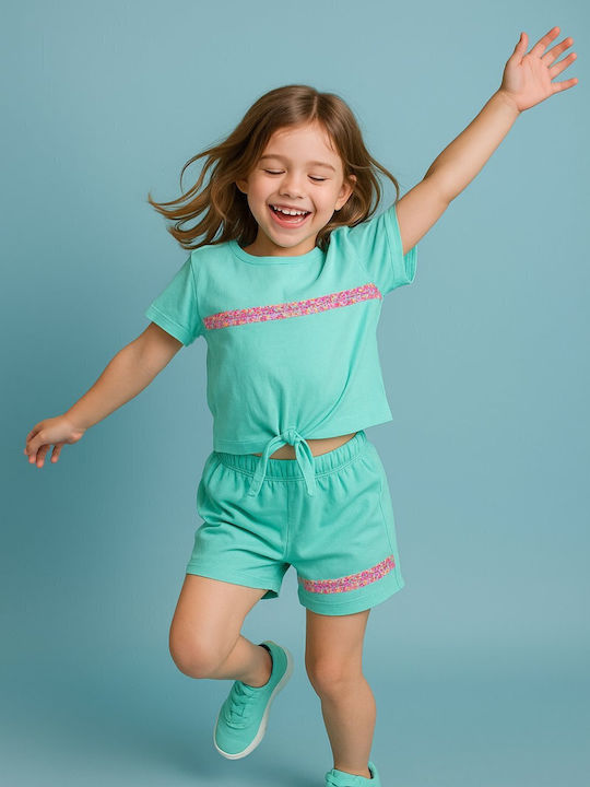 Mamma Natura Kinderbekleidungsset mit Shorts und Bluse