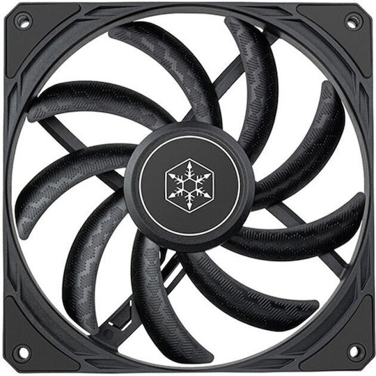Silverstone Air Slimmer 140 Case Fan 1700rpm 82cfm with ARGB Lighting and 4-Pin PWM Connection