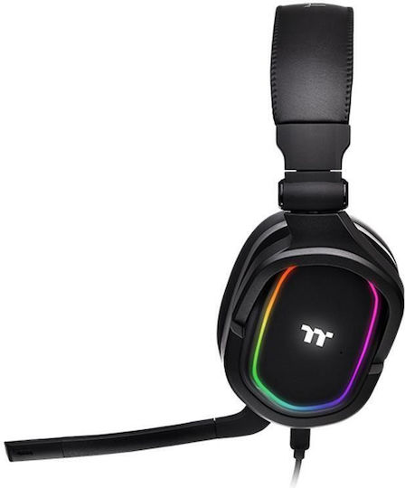 Thermaltake Argent H5 RGB 7.1 Over Ear Gaming Headset με σύνδεση 3.5mm / USB