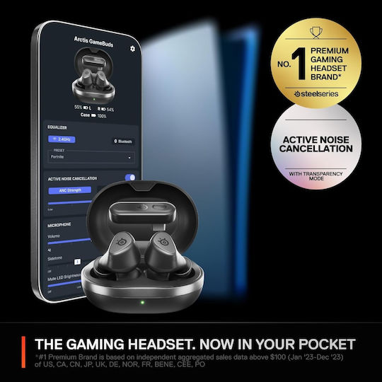 SteelSeries Arctis GameBuds Fără fir In Ear Gaming Headset cu