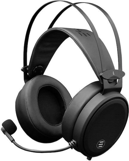 Eshark Kugo V2 Über Ohr Gaming-Headset mit Verbindung USB Schwarz