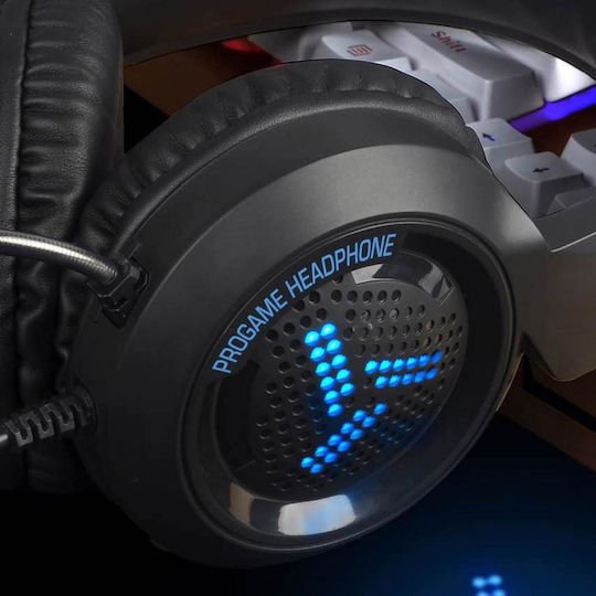 Omega VH8020 Over Ear Gaming Headset with Connection 2x3.5mm / USB