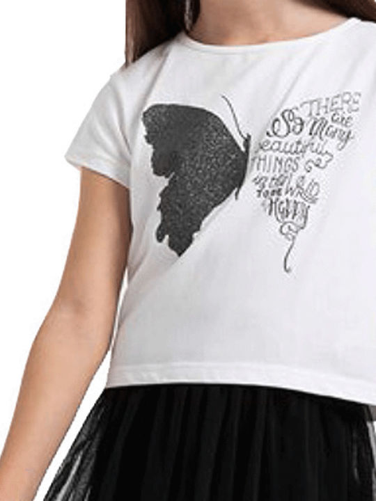 Kinderbekleidungsset Bluse Rock Für Mädchen Nr 14-105701