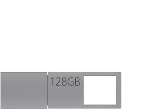 Xiaomi Dualinterface Flash Drive 128gb 128GB USB 3.2 Stick με σύνδεση USB-A & USB-C Ασημί