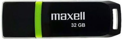 Maxell Speedboat 32GB USB 2.0 Stick Schwarz