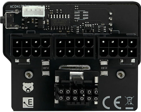 Thermal Grizzly Grizzly Wireview Gpu 1x12vhpwr To 3x8 Pin Reverse Μαύρο