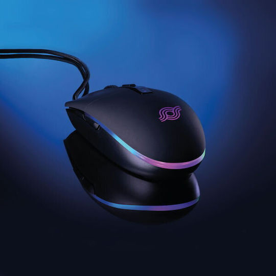 MediaRange MRGS202 RGB Gaming Mouse 4000 DPI Negru