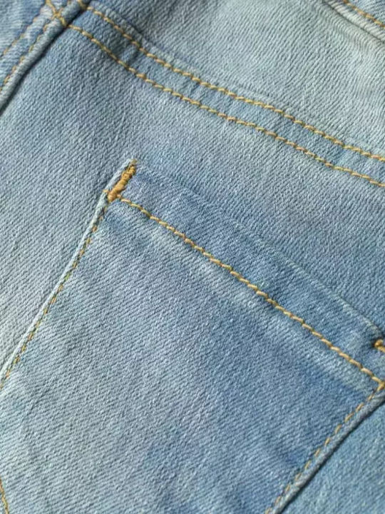 Kinder Shorts New College Mädchen Casual Denim