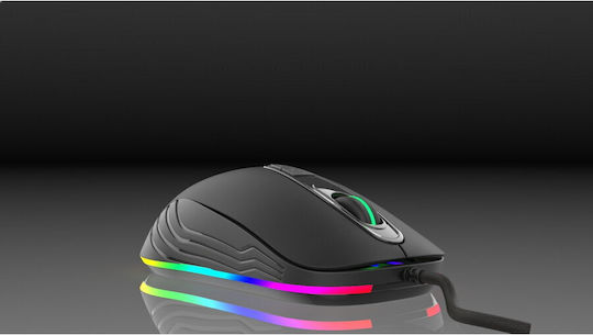 Inca IMG-348 RGB Gaming Gaming Maus 3200 DPI Schwarz
