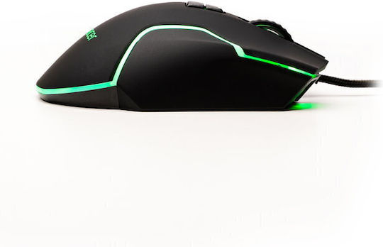 Spacer SPGM-ALIEN-RACE RGB Gaming Mouse 12000 DPI Black
