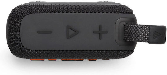 JBL Go 4 Waterproof Bluetooth Speaker 4.2W with Battery Life up to 7 hours Black