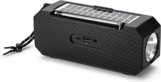 Denver BTG-158 Ηχείο Bluetooth 8W με Ραδιόφωνο και Διάρκεια Μπαταρίας έως 5 ώρες Μαύρο