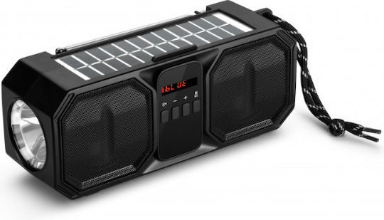 Denver BTG-158 Ηχείο Bluetooth 8W με Ραδιόφωνο και Διάρκεια Μπαταρίας έως 5 ώρες Μαύρο