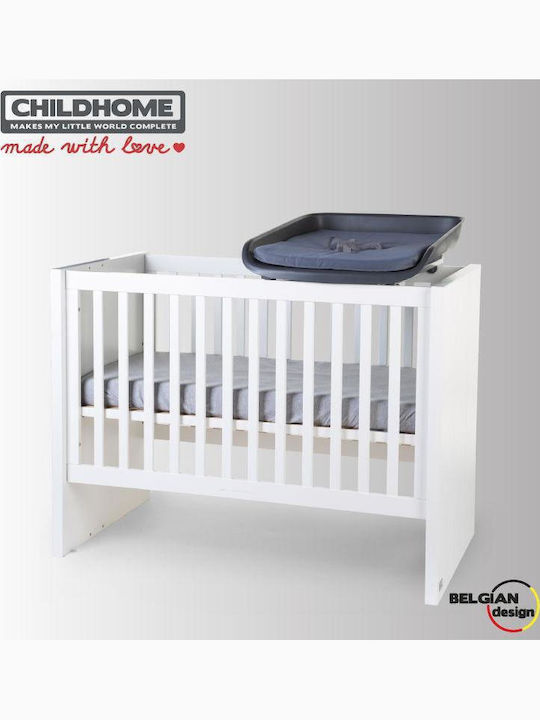 Saltea de schimbat Childhome Evolux pentru pătuț 83x60 cm Antracit