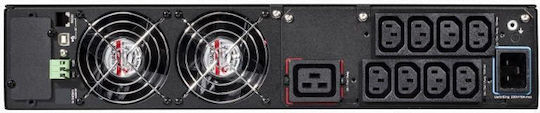 Eaton 5SC 2200 VA Rack/Tower UPS Line-Interactive 1980W με 9 IEC Πρίζες