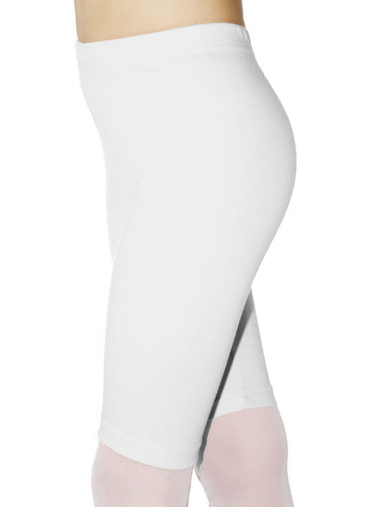 Cycling Cotton Lycra Leggings Greek Fuchsia