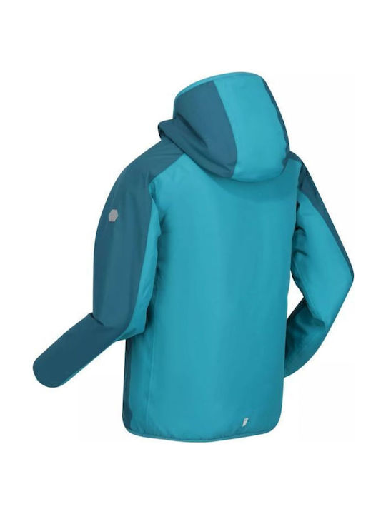 Regatta Kid's Volcanics Vi Waterproof Jacket Dragonfly Pagoda Blue