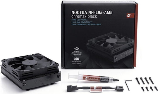 Noctua NH-L9a-AM5 CPU Cooling Fan for AM5 Socket White