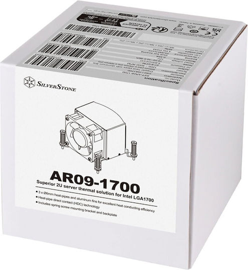 Silverstone AR09-1700 Ventilator De Răcire CPU Pentru Priza 1700/1851