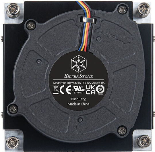 Silverstone XE01-1700A Ψύκτρα Επεξεργαστή Low Profile για Socket 1700