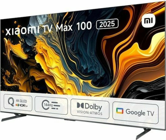 Xiaomi Smart Τηλεόραση 100" 4K UHD QLED ELA5692EU HDR (2025)