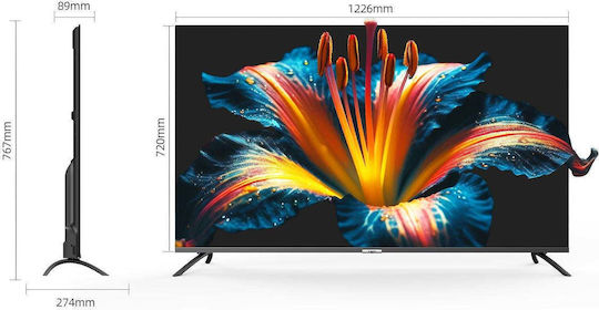 CHiQ Smart Τηλεόραση 50" 4K UHD LED U50QM8V HDR (2023)