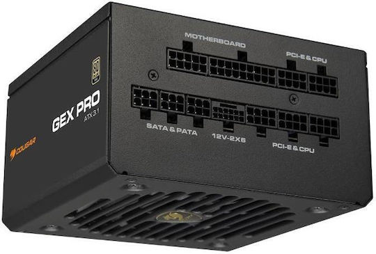 Cougar CGR GEXP-750 750W Μαύρο Τροφοδοτικό Υπολογιστή Full Modular 80 Plus Gold