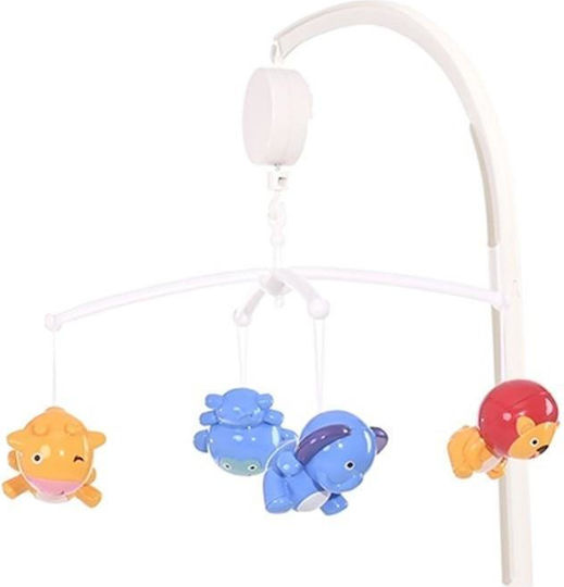 Lorelli Mobile for Cot with Music Wild Animals for 0++ Months 10310250000