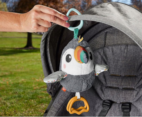 Fisher Price Pendant Toy for Crib and Stroller Soft Toucan for 0++ Months