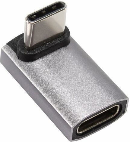 Equip Μετατροπέας USB-C male σε USB-C female Γκρι 1τμχ 133478