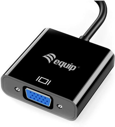 Equip Converter USB-A male to VGA female 1pcs 133384