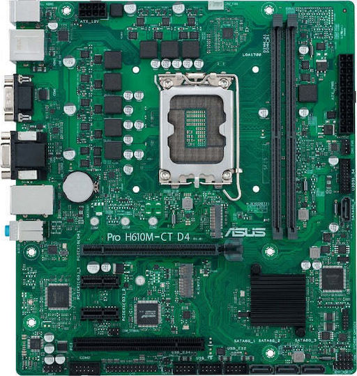 Asus Prime H610M-A-CSM Motherboard Micro ATX with Intel 1700 Socket